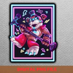 five nights at freddy puppet directs png, best seller png, golden freddy digital png files