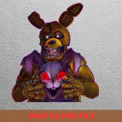 five nights at freddy throws wrap png, best seller png, golden freddy digital png files