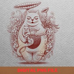 new mother extended family png, mothers day png, motherhood digital png files