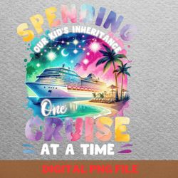 cruising ship vacation party coastal play png, cruise ship png, cruise vacation digital png files
