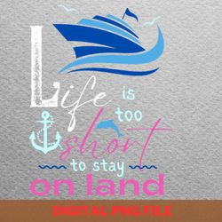 cruising ship vacation party party waves png, cruise ship png, cruise vacation digital png files