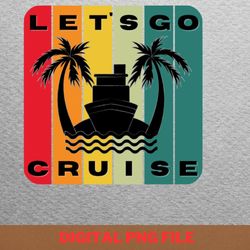 cruising ship vacation party shipside fun png, cruise ship png, cruise vacation digital png files