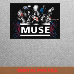 muse band theatrical performances png, muse band png, matt bellamy png