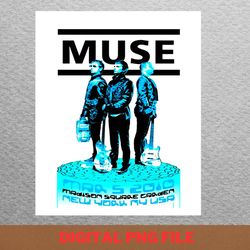 muse band concert chronicles png, muse band png, matt bellamy png