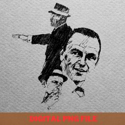 frank sinatra golden voice revered png, frank sinatra png, singer digital png files