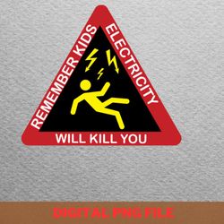 electricity will kill you astoundingly png, electricity will kill you png, kilowatt digital png files