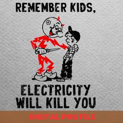 electricity will kill you lamentably png, electricity will kill you png, kilowatt digital png files