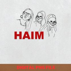 haim band influences png, haim band png, something to tell you digital png files
