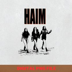 haim band festivals png, haim band png, something to tell you digital png files