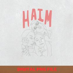 haim band choreography png, haim band png, something to tell you digital png files