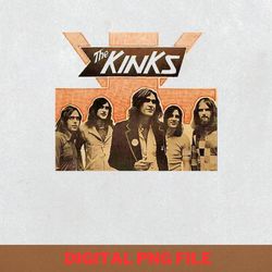 the kinks band britpop png, the kinks band png, the kinks logo digital png files