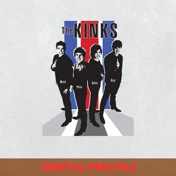 the kinks band inspiration png, the kinks band png, the kinks logo digital png files