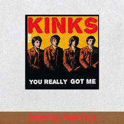 the kinks band endurance png, the kinks band png, the kinks logo digital png files