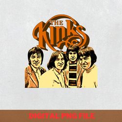 the kinks band sixties png, the kinks band png, the kinks logo digital png files