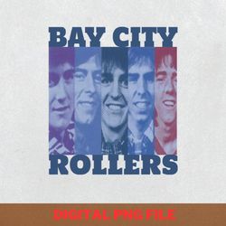 bay city rollers image png, bay city rollers png, 70s rock digital png files