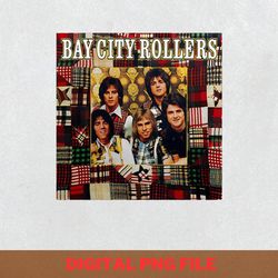 bay city rollers scotland png, bay city rollers png, 70s rock digital png files