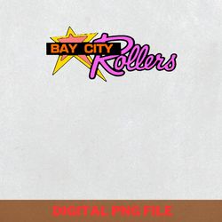 bay city rollers stage png, bay city rollers png, 70s rock digital png files