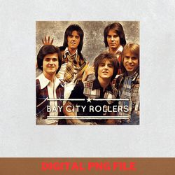 bay city rollers ballads png, bay city rollers png, 70s rock digital png files