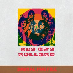 bay city rollers harmony png, bay city rollers png, 70s rock digital png files