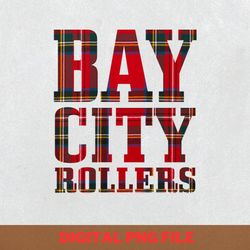 bay city rollers merch png, bay city rollers png, 70s rock digital png files