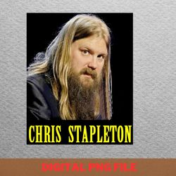 chris stapleton poster png, chris stapleton png, country music digital png files