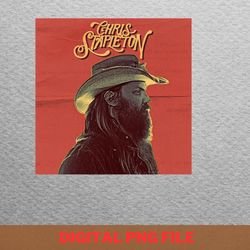 chris stapleton ram hood ornament png, chris stapleton png, country music digital png files