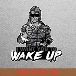 roddy piper wrestling ringmaster png, roddy piper png, they live digital png files