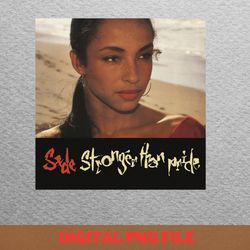 sade adu famous songs png, sade adu png, stronger than pride digital png files