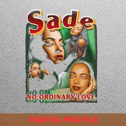 sade adu painting png, sade adu png, stronger than pride digital png files