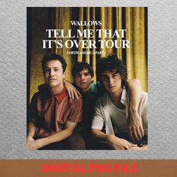 wallows band acoustic sessions png, wallows band png, indie aesthetic digital png files