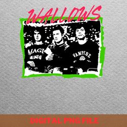 wallows band behind scenes png, wallows band png, indie aesthetic digital png files