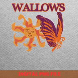 wallows band lyric deep-dive png, wallows band png, indie aesthetic digital png files