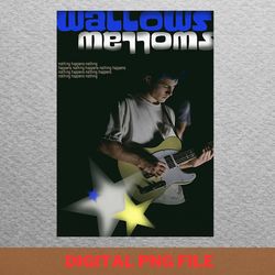 wallows band music education png, wallows band png, indie aesthetic digital png files