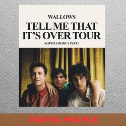 wallows band music heritage png, wallows band png, indie aesthetic digital png files