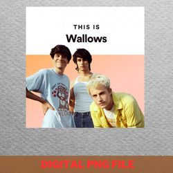 wallows band music videos png, wallows band png, indie aesthetic digital png files