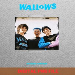 wallows band new releases png, wallows band png, indie aesthetic digital png files