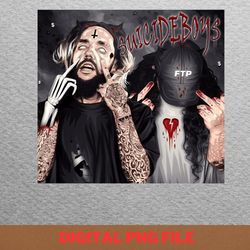 suicideboys cult following png, suicideboys png, hip hop digital png files