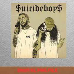 suicideboys sound experimentation png, suicideboys png, hip hop digital png files