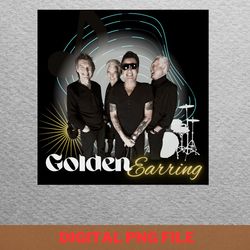 band awesome for music fan png, golden earring png, heavy metal digital png files