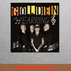 golden earring critical acclaim png, golden earring png, heavy metal digital png files