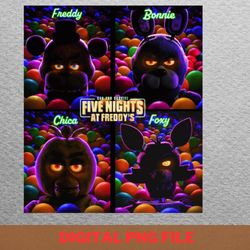 freddy fazbear haunting presence png, showbiz pizza png, freddy fazbear digital png files