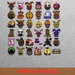 freddy fazbear nightmarish melodies png, showbiz pizza png, freddy fazbear digital png files