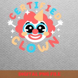 happy clown dance png, happy clown png, spooky season digital png files