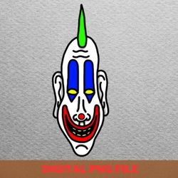 happy clown print png, happy clown png, spooky season digital png files