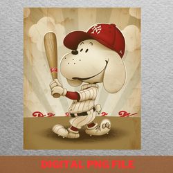 snoopy vs minnesota twins animated show png, snoopy png, minnesota twins digital png files