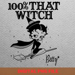 betty boop 100 that witch - betty boop beauty png, betty boop png, patent image digital png files