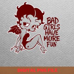 betty boop bad girls - betty boop joy png, betty boop png, patent image digital png files