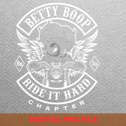 betty boop biker - betty boop fashion png, betty boop png, patent image digital png files