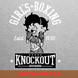 betty boop boxing - betty boop juju png, betty boop png, patent image digital png files