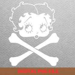 betty boop jolly roger - betty boop delight png, betty boop png, patent image digital png files